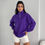 Küçük resim: 3 Thread Oversized Bato Collar Zipper