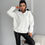 Küçük resim: 3 Thread Oversized Bato Collar Zipper