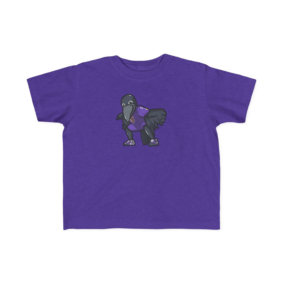 Baltimore Football Toddler's T-Shirt - CornDoggyLOL Design 1