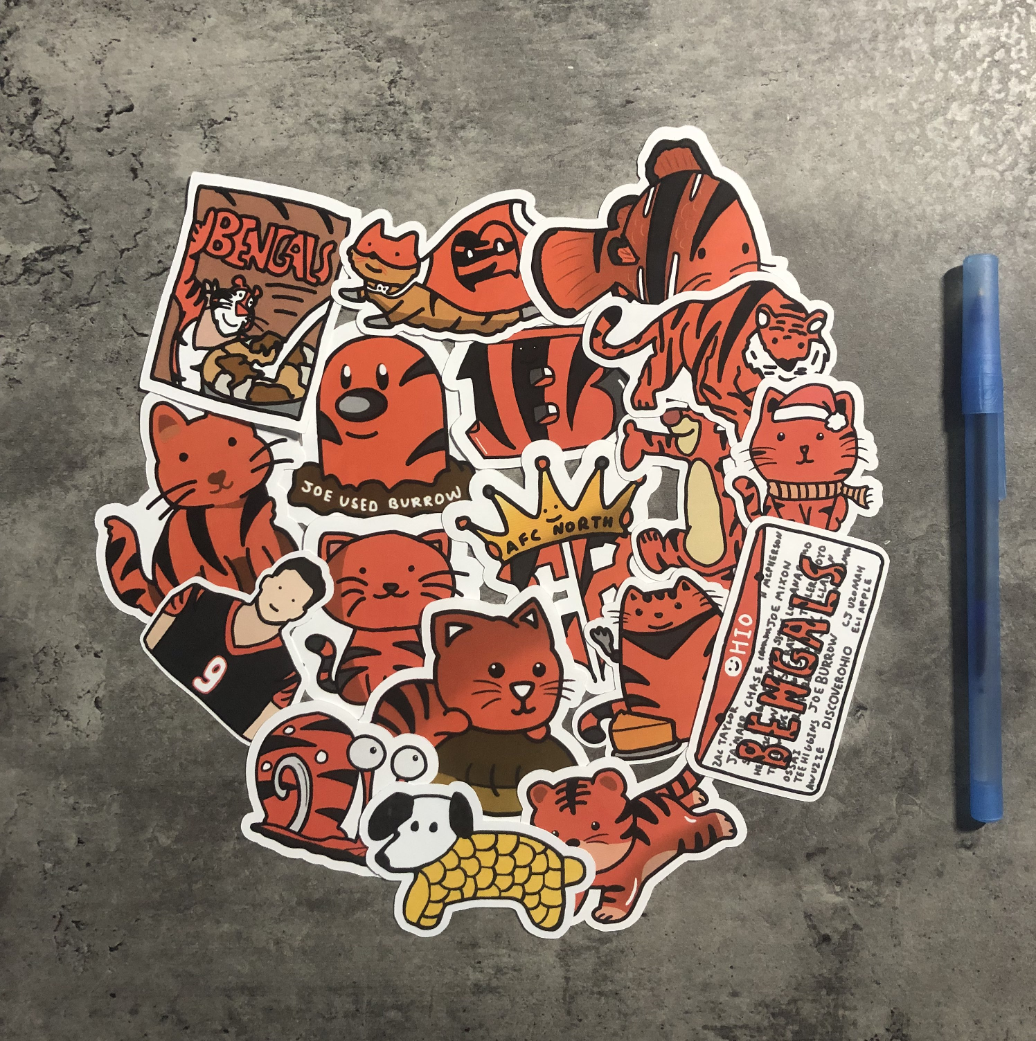 Cincinnati 2021 Football Stickers
