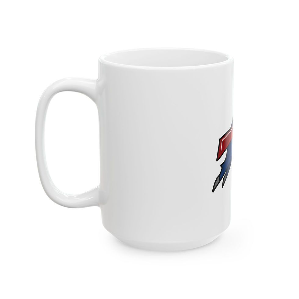 Thumbnail: Buffalo CornDoggyLOL 2023 Design 2 Ceramic Mug, (11oz, 15oz)
