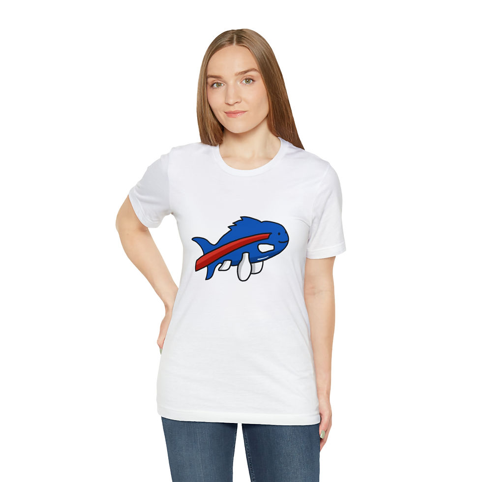 Thumbnail: Buffalo CornDoggyLOL Football T-Shirt Design 3