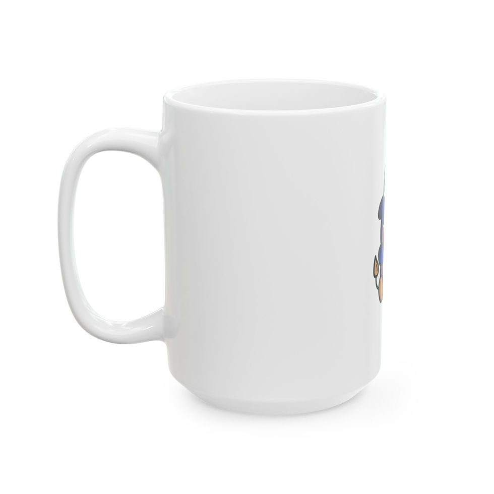 Thumbnail: Buffalo CornDoggyLOL 2023 Design 1 Ceramic Mug, (11oz, 15oz)