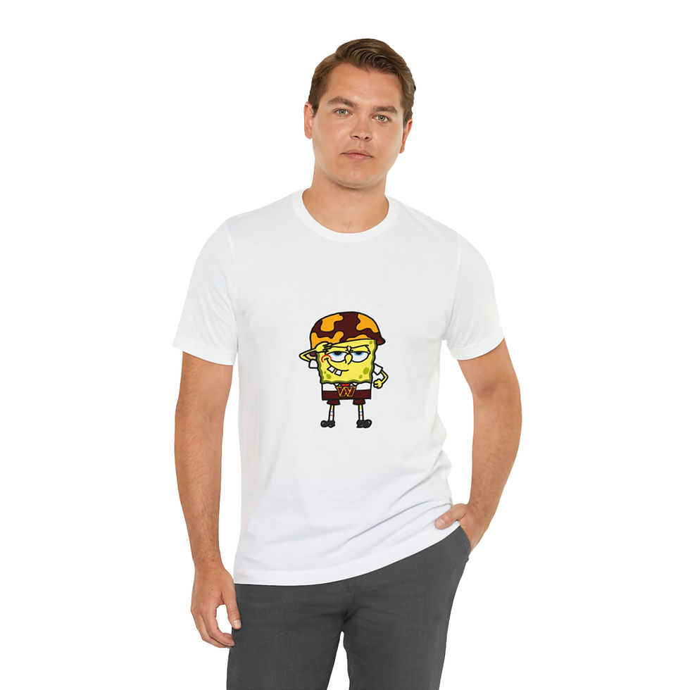 Thumbnail: Washington DC CornDoggyLOL Football T-Shirt Design 2