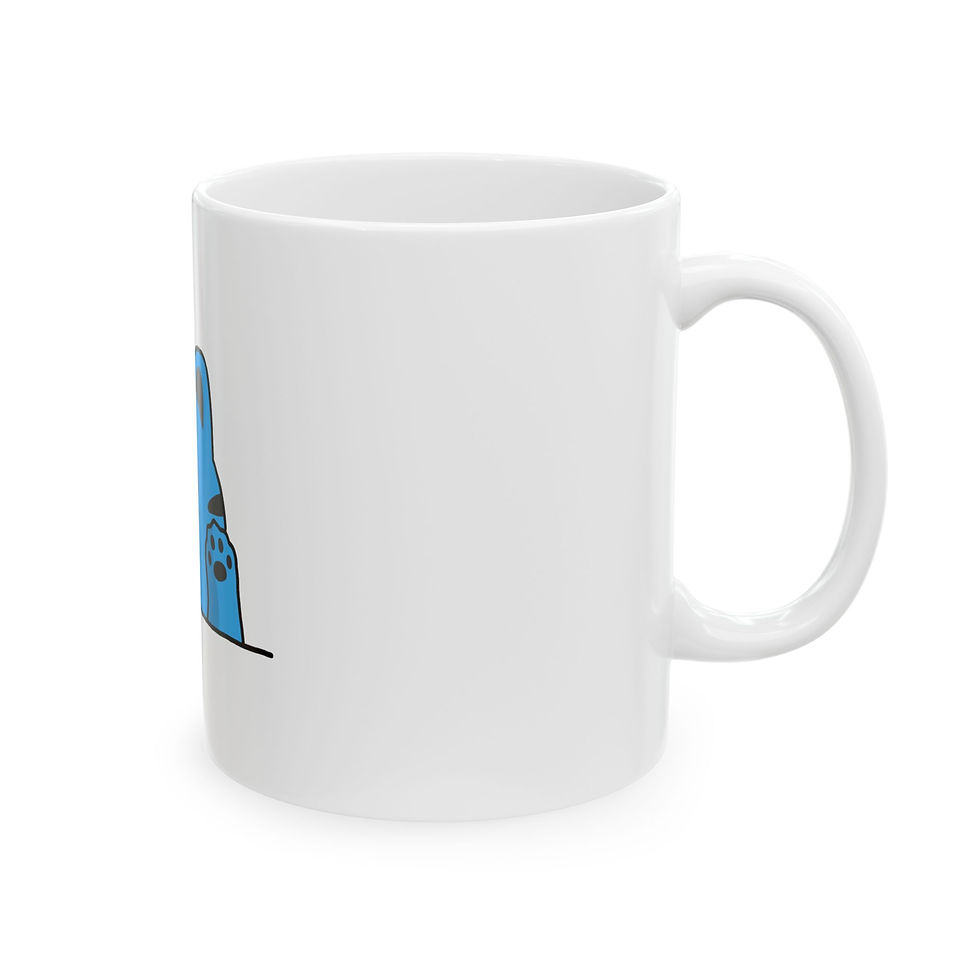 Thumbnail: Carolina CornDoggyLOL 2024 Design 2 Ceramic Mug, (11oz, 15oz)