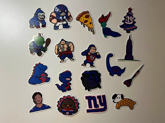 Thumbnail: New York Big Boys 2025 Football Stickers