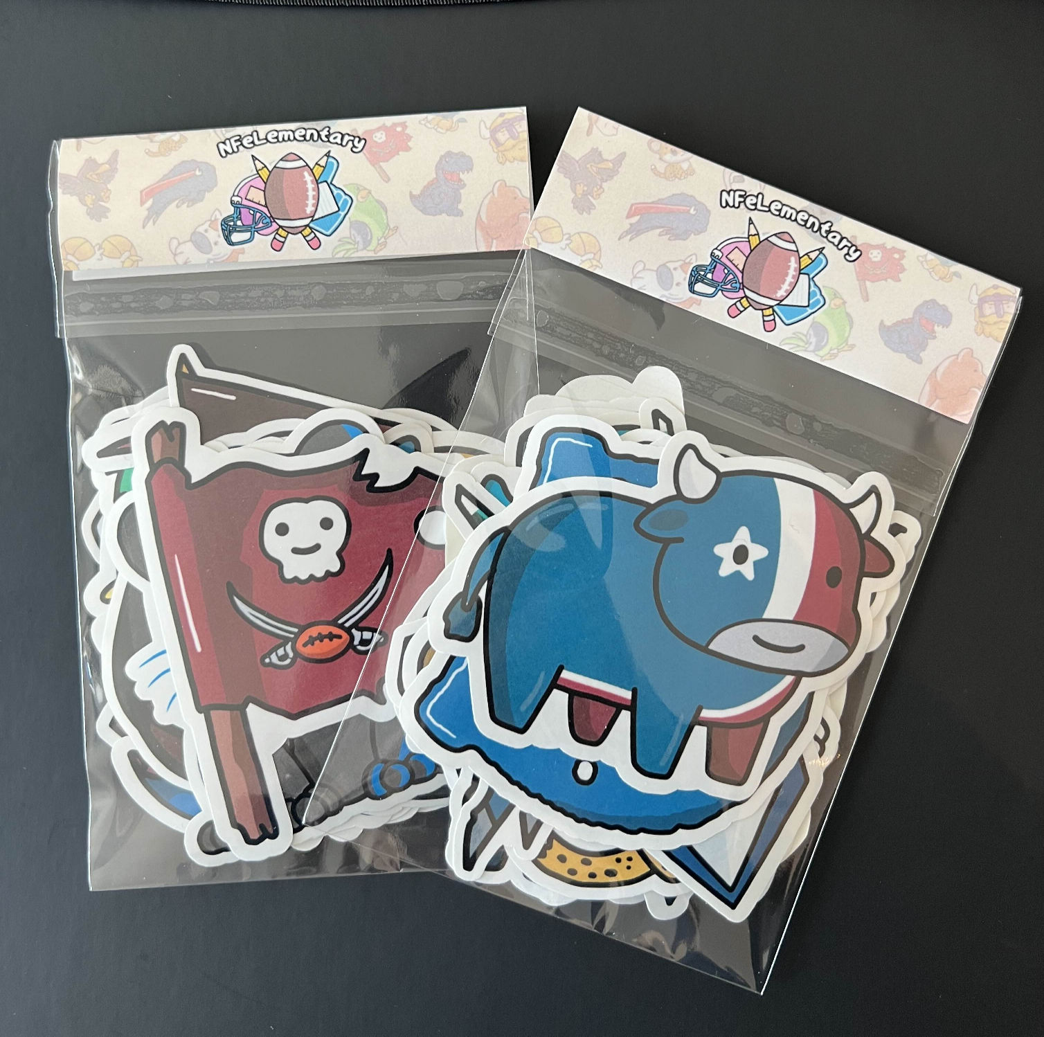 CornDoggyLOL 2024 Football Stickers (All Teams)