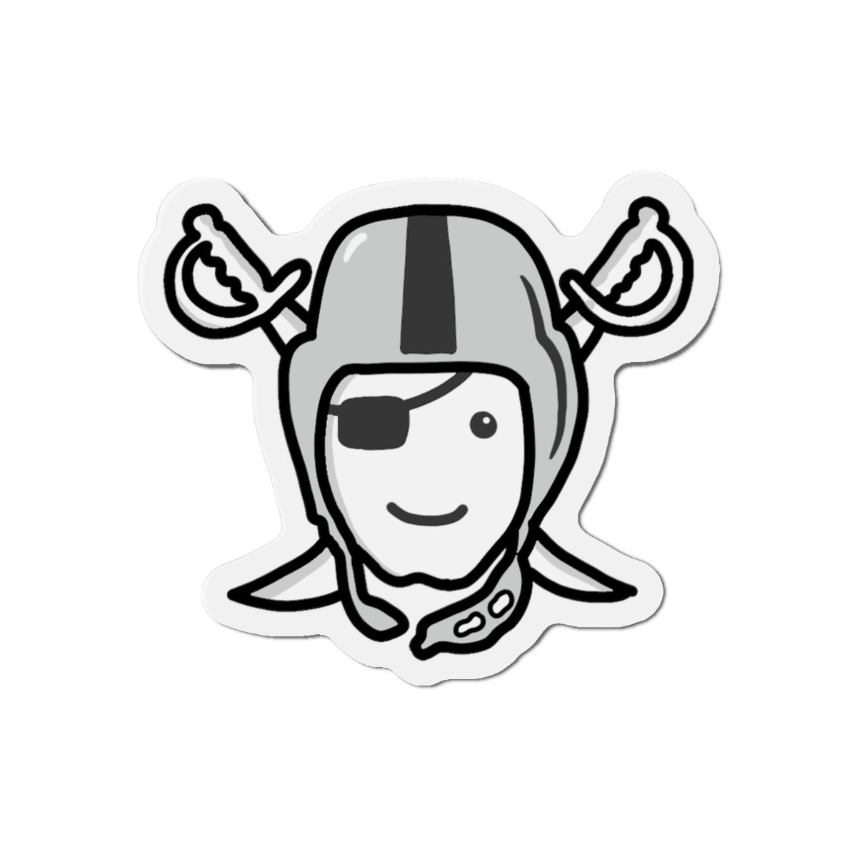 Las Vegas Football Magnet - CornDoggyLOL Design 7