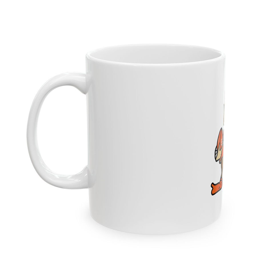 Thumbnail: Cleveland CornDoggyLOL 2023 Design 2 Ceramic Mug, (11oz, 15oz)