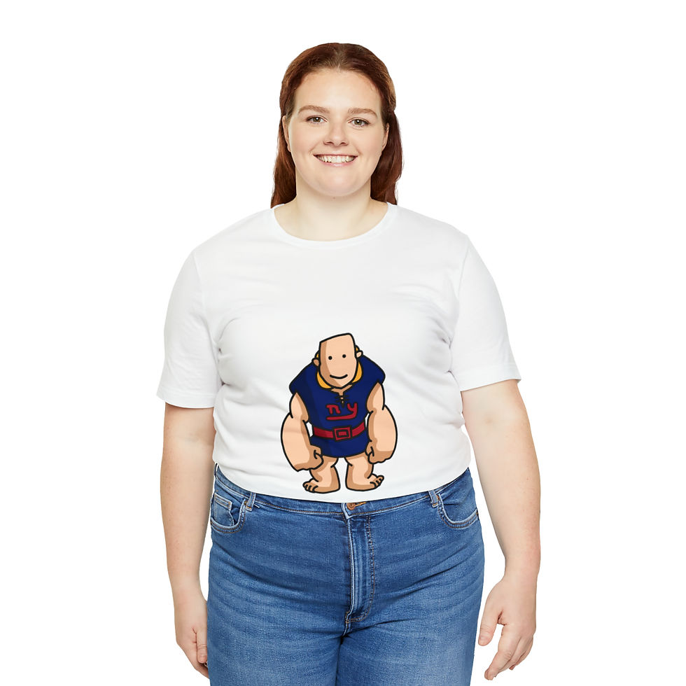 Thumbnail: New York Big Boys CornDoggyLOL Football T-Shirt Design 3