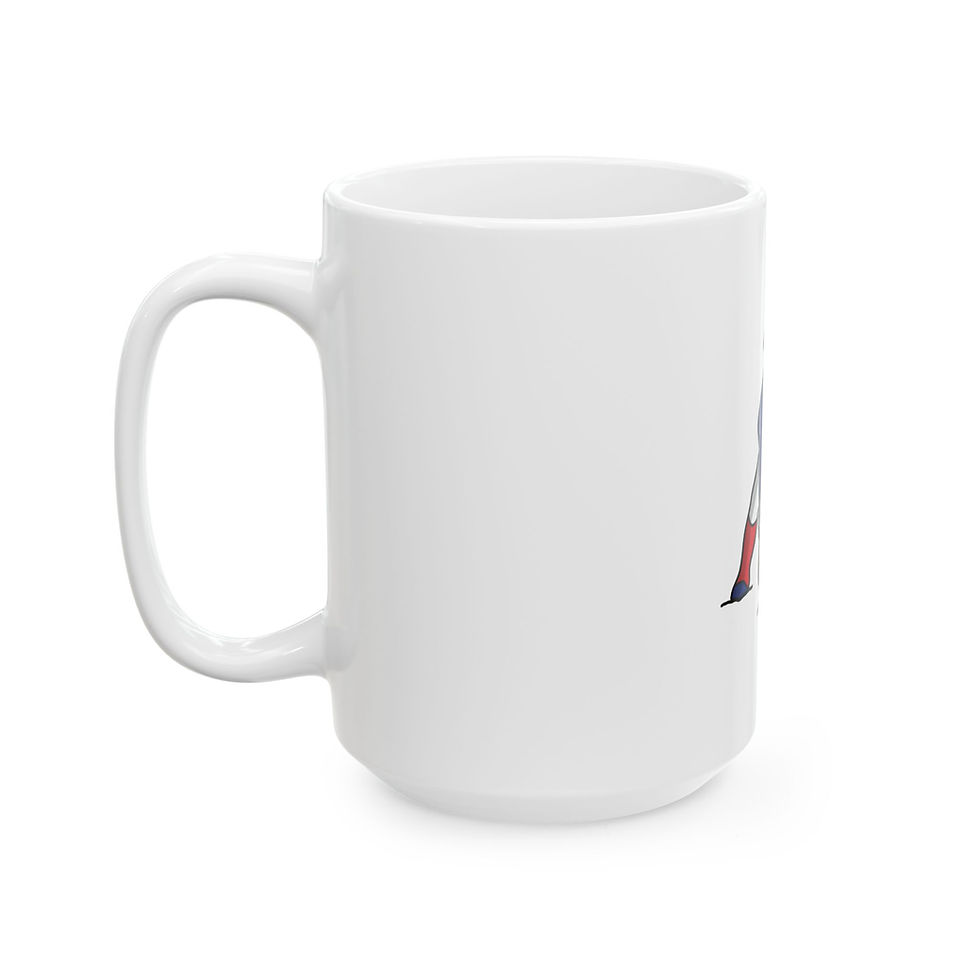 Thumbnail: New England CornDoggyLOL 2023 Design 1 Ceramic Mug, (11oz, 15oz)