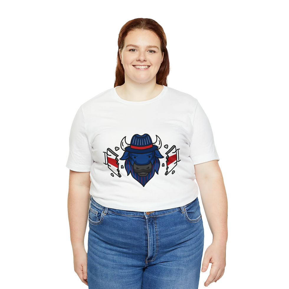 Thumbnail: Buffalo CornDoggyLOL Football T-Shirt Design 1