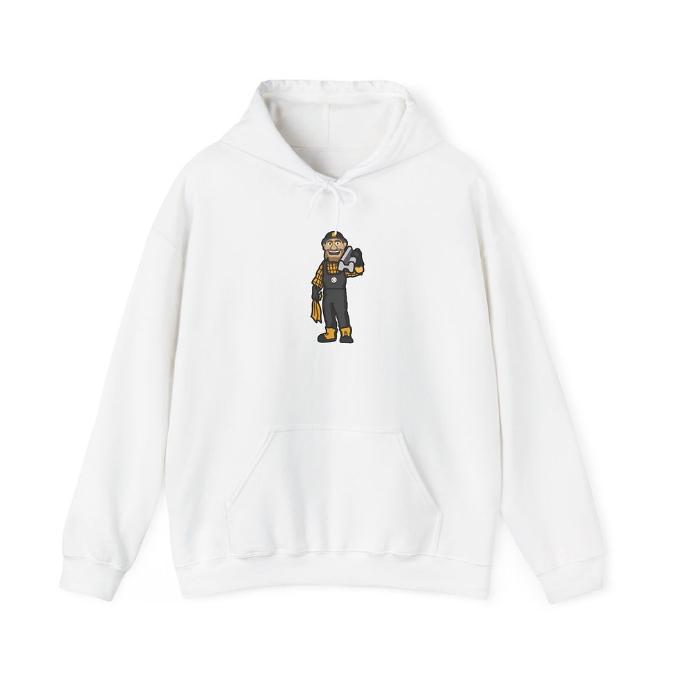 Thumbnail: Pittsburgh CornDoggyLOL 2024 Design 3 Hooded Sweatshirt  (Large Logo)