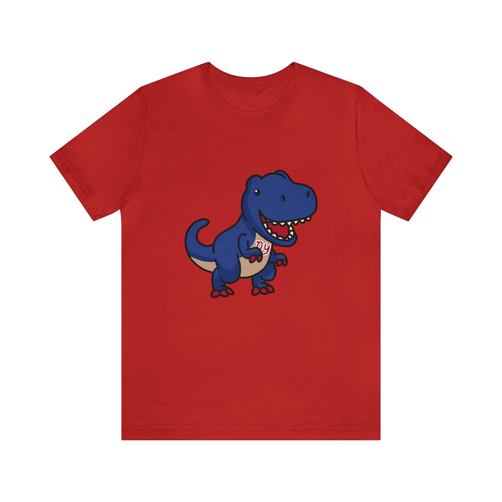 Thumbnail: New York Big Boys CornDoggyLOL Football T-Shirt Design 1