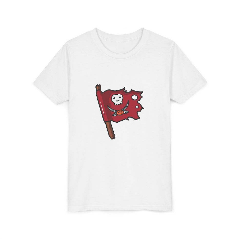 Thumbnail: Tampa Bay Football Youth T-Shirt CornDoggyLOL Design 1