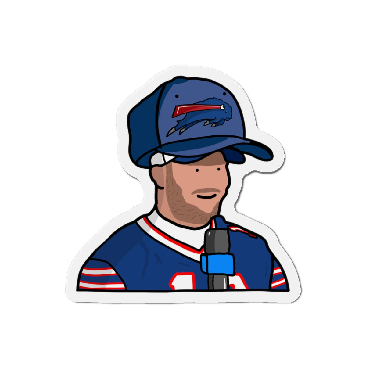 Buffalo Football Magnet - CornDoggyLOL Design 4