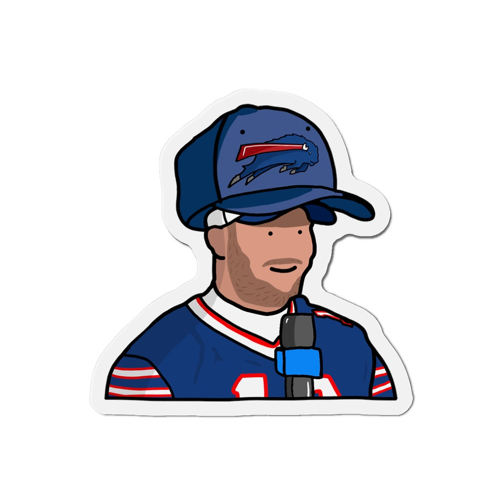 Buffalo Football Magnet - CornDoggyLOL Design 4