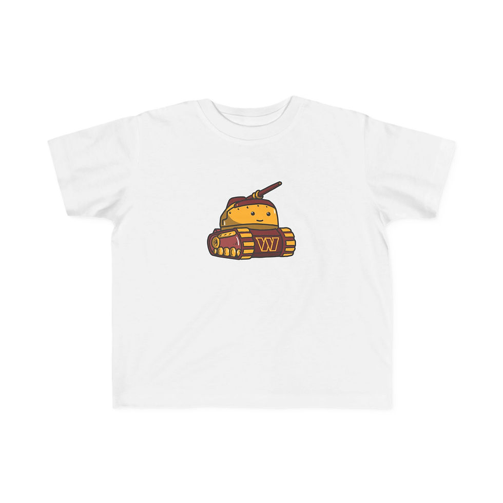 Thumbnail: Washington Football Toddler's T-Shirt - CornDoggyLOL Design 1