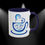 Thumbnail: Christian Faith-based Coffee Mug 'Love Jesus Love Coffee' - dark blue/light blue