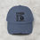 Thumbnail: Blue 'Feed Your Faith' Vintage Distressed Christian Faith-based Cap