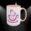 Thumbnail: Christian Faith-based Coffee Mug 'Love Jesus Love Coffee' - Pink
