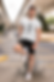 Athletic Man wearing 'Just Obey' Christian Faith-based T-Shirt