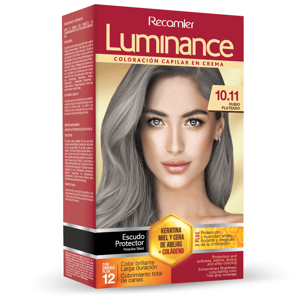 Luminance Kit 2 Tubos 10.11 Rubio Plateado