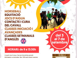 Curso Intensivo al Septiembre / Curs Intensiu al setembre