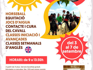 Curso Intensivo al Septiembre / Curs Intensiu al setembre