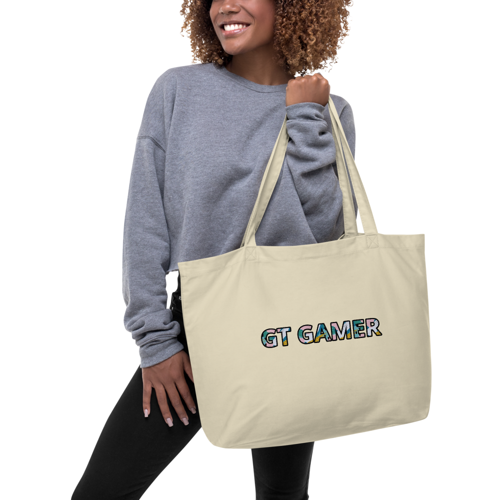 Large organic tote bag