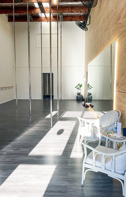 A sunny morning at The Garden Pole Dance Studio. Pole Dance, Pole Studio, Fitness Classes, Pole Dance Class, Pole Dancing Lower Hutt, Pole Fitness, Pole Fitness Classes.