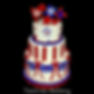 Stars and Stripes Cake
