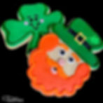 Lucky Shamrock Cookies