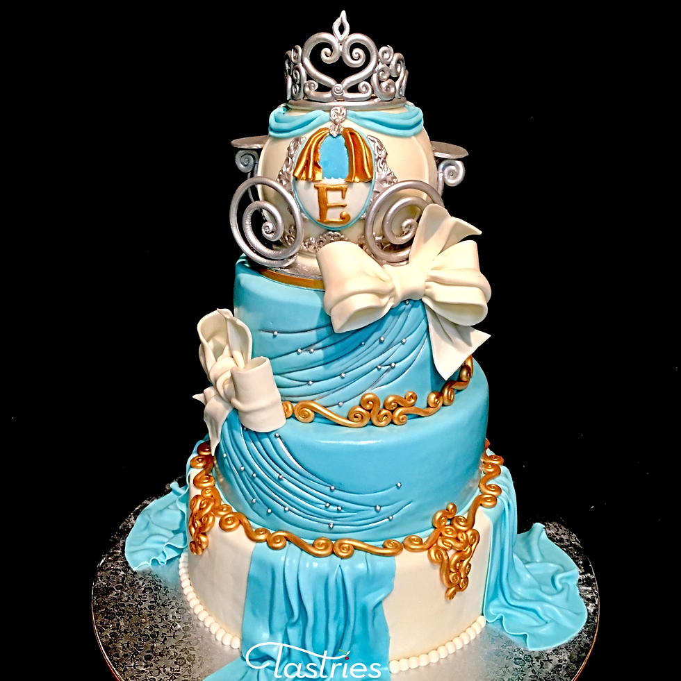 Royal Coach Birthday Cake