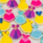 Princess Dress Cookies