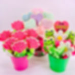 Valentine Edible Cookie Arrangements