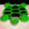 Turtle Cupcake Cake
