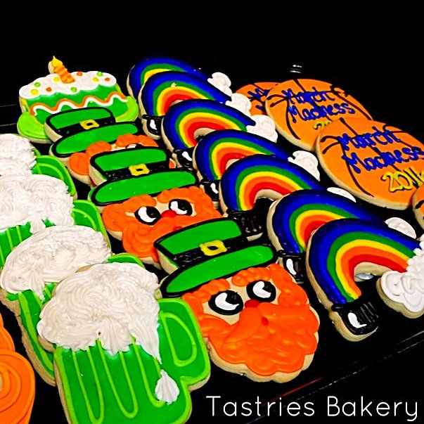 St Patricks Day Decorated Cookies