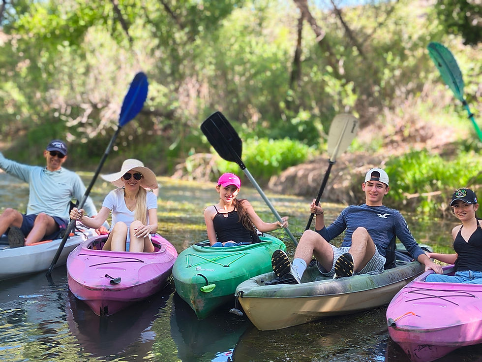 Cottonwood kayak tours, guided fishing, best fly fishing guides