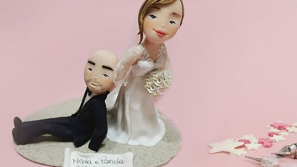 cake topper matrimonio personalizzato