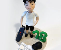 cake topper 18 compleanno personalizzato tema passioni