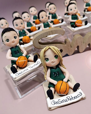 bomboniera comunione tema basket
