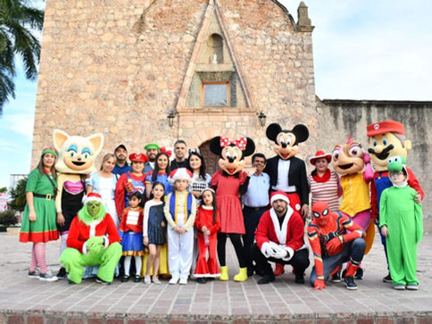 Una caravana de alegría marcó el cierre de “Sonrisas Bajo el Árbol 2025” en Mocorito