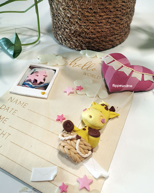 Miniatura: Targhetta cameretta GIRAFFA