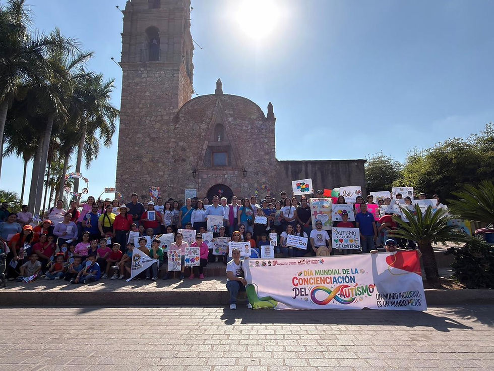 Unidos por la empatía: Mocorito conmemora el Día del Autismo