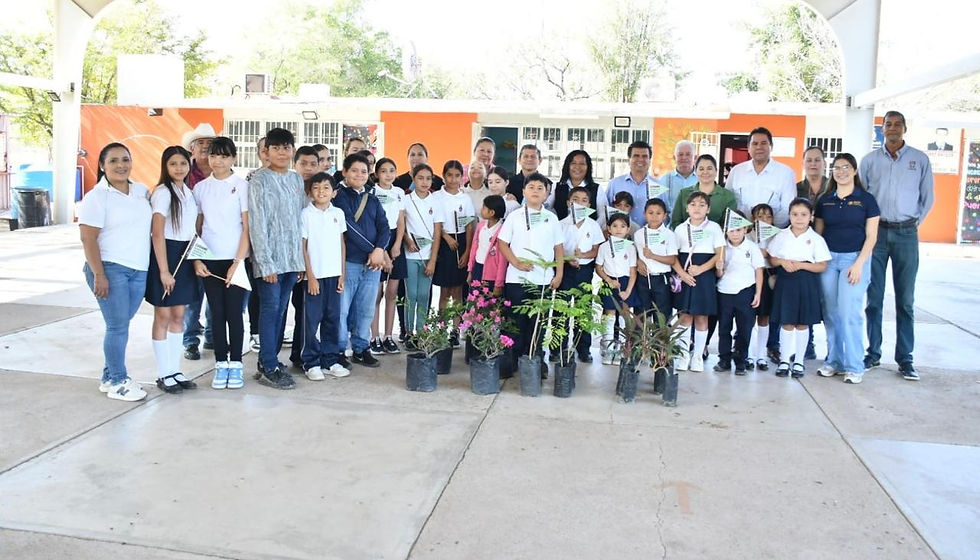 Inicia en Mocorito programa “Bandera Verde” para embellecer y reforestar planteles educativos