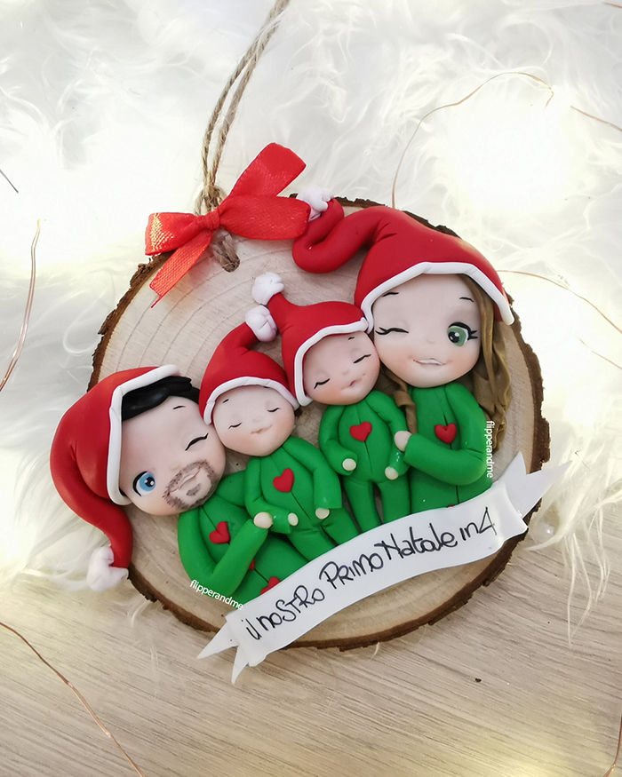 Miniatura: Tronchetto famiglia PERSONALIZZATO