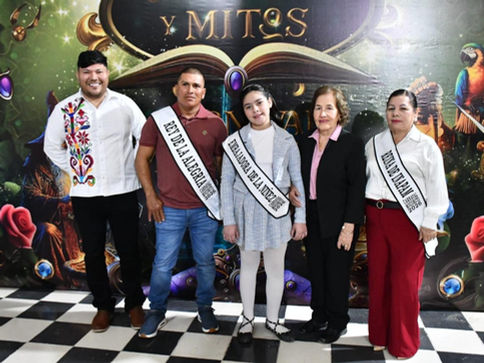 Imponen bandas a representantes del Carnaval Mocorito 2026