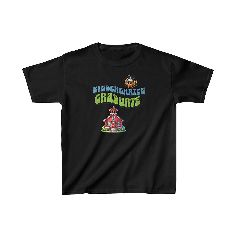 Thumbnail: Kindergarten Graduate Kids Heavy Cotton™ Tee