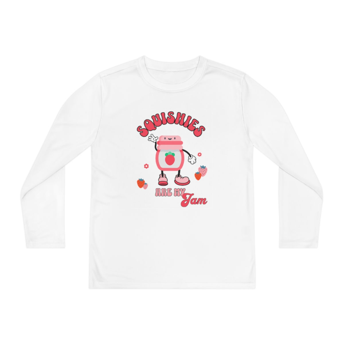 Squishies are my Jam Youth Long Sleeve Competitor T-Shirt